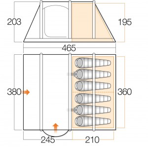 Vango 2025 ravello 500